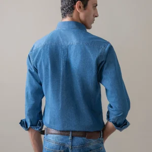 Home blue casual shirt