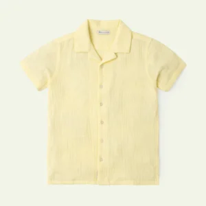 seersucker bowling shirt