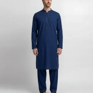 electric blue kameez shalwar